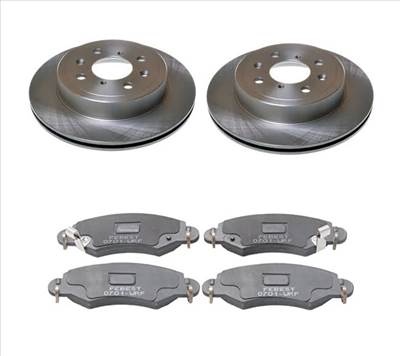 Suzuki Ignis féktárcsa és fékbetét szett Nipparts féktárcsa, Nipparts fékbetét (J3308018, 55311-86G02, J3608025, 55810-84E00)