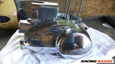 Alumínium motor alkatrész polírozás