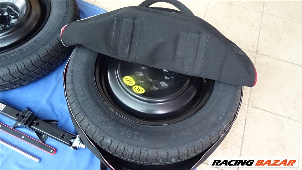 Toyota Rav4 új gyári vékony pótkerék mankókerék 155/90r17 méretű gumival 18. kép