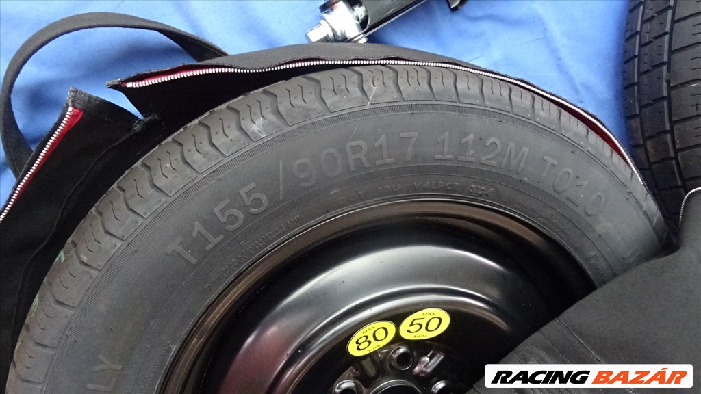 Toyota Rav4 új gyári vékony pótkerék mankókerék 155/90r17 méretű gumival 19. kép