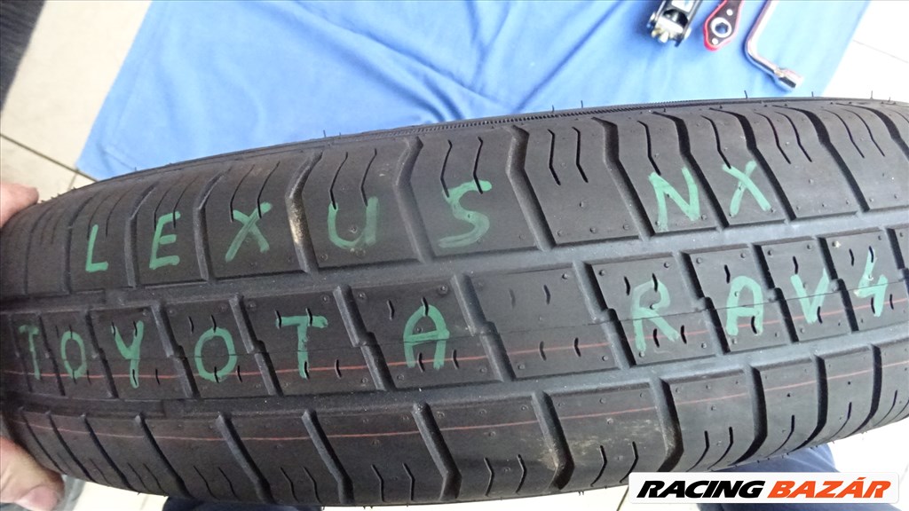 Toyota Rav4 új gyári vékony pótkerék mankókerék 155/90r17 méretű gumival 22. kép