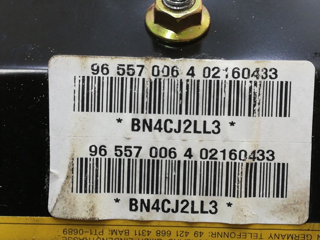 CHEVROLET LACETTI (J200) 1.8 Utasoldali Légzsák #9584# 965570064 5. kép