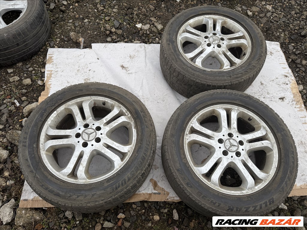 Mercedes Benz ML W164 Gyári 3db Alufelni 255/50 R18 18 col 18 colos A1644011302 1. kép