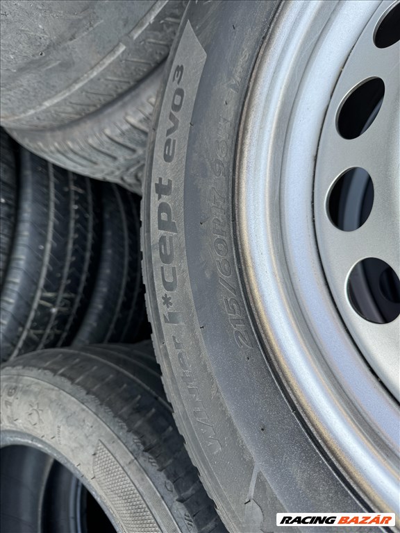 Opel Mokka gyári 7X17-es 5X105-ös ET42-es lemezfelni garnitura eladó 5. kép