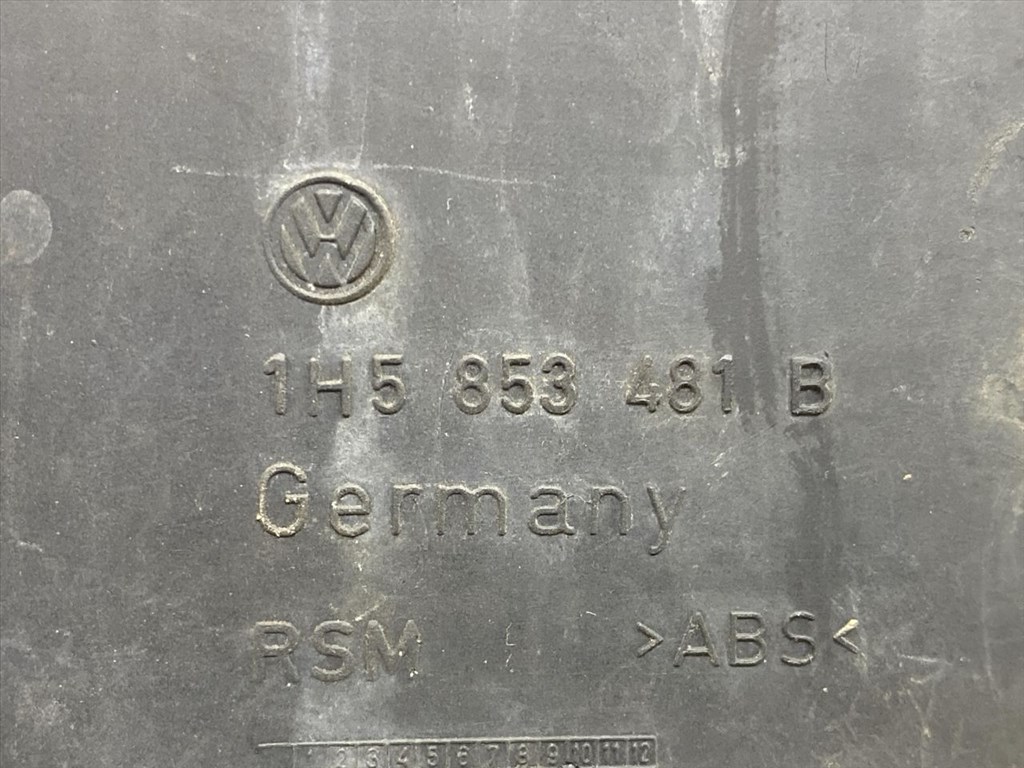 VW VENTO (1H2) 1.6 Rendszámtábla Tartó #32810# 1H5853481B 7. kép