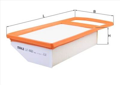 MAHLE LX 4460 - légszűrő FIAT OPEL PEUGEOT