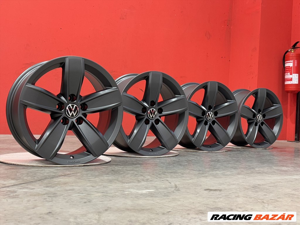 R17 5x112 Original Volkswagen Touareg III 7.5J ET18 egyedi alufelnik  2. kép