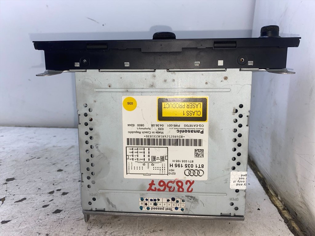 AUDI A4 IV (8K2/ B8) 1.8 TFSI Rádió / CD #28367# 2157650 5. kép