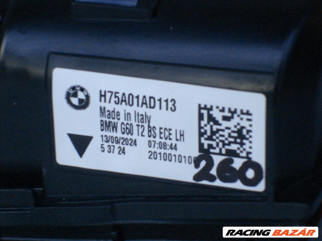 BMW 5-ös G60 G61 Bal Hátsó Led Lámpa 2023-tól 5. kép