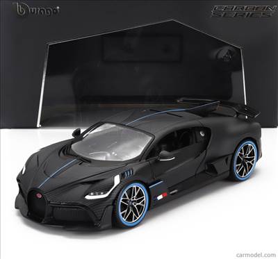 BUGATTI DIVO 2018 - 50th ANNIVERSARY BBURAGO MATT BLACK CARBON FIBER