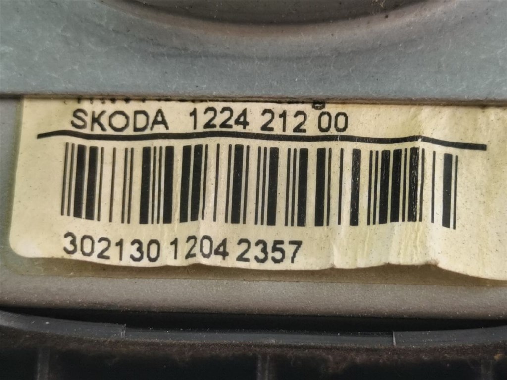 SKODA FABIA I (6Y3) 1.4 16V Kormánylégzsák #1347# 122421200 4. kép