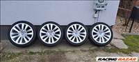  5x120 lyukosztású 20" újszerű alufelni, rajta 245/35 használt Hankook téli gumi gumi 