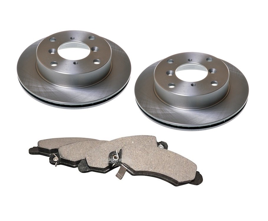 Suzuki Swift féktárcsa + fékbetét szett 1.0-1.3 1998-2003 (55311-80F01, 55200-80e10) 1. kép