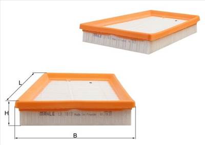 MAHLE LX 1813 - légszűrő FORD