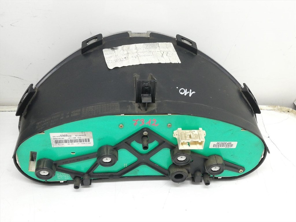 PEUGEOT 206 (2A/C) 1.4 HDi eco 70 Kilométeróra #7312# 9645096080 4. kép