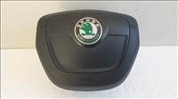 510712 Skoda Fabia 2, 2009, Kormánylégzsák, Légzsák, 4 Águ kormányba, 1 Csati. 5J0880201H
