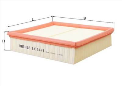 MAHLE LX 3471 - légszűrő INFINITI MERCEDES-BENZ