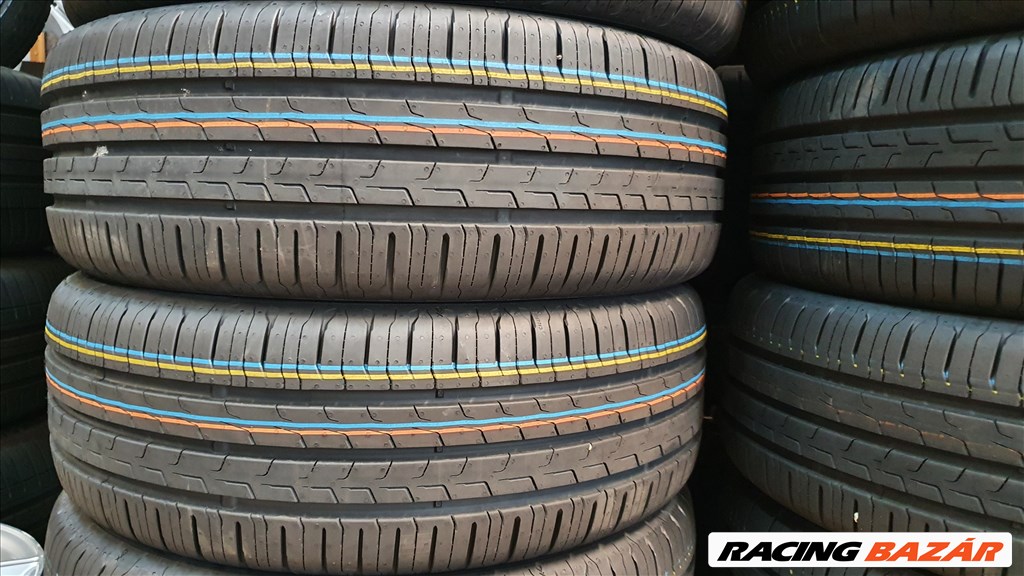 4x98 Új/demó Gyári Fiat 500 alufelni Continental 185/55 R15 nyári gumikkal 7. kép