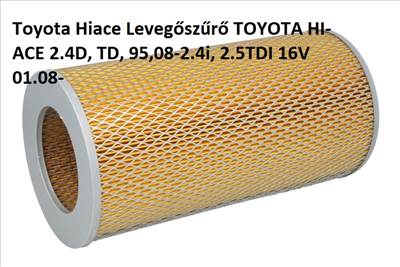 Toyota Hiace Levegőszűrő TOYOTA HI-ACE 2.4D, TD, 95,08-2.4i, 2.5TDI 16V 01.08-