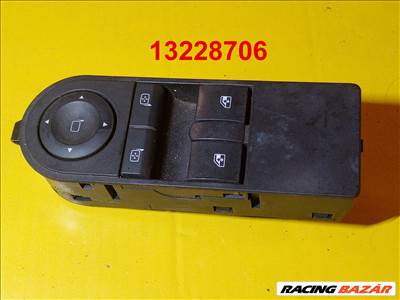 Opel Astra H, Opel Zafira B ablakemelő kapcsoló, 13228706cd
