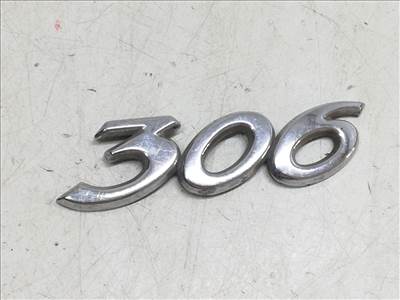 PEUGEOT 306 (7B/ N3/ N5) 1.4 Hátsó Embléma #13536#