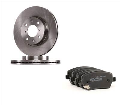 Suzuki Swift féktárcsa + fékbetét szett 2005-2009 Optimal féktárcsa, Optimal fékbetét (Germany) (OPT BS-8452C, OPT BP-12487, 55311-62J00,