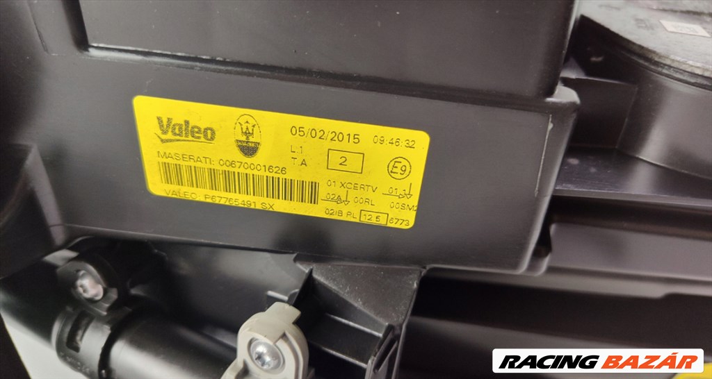 Maserati Quattroporte VI Bal xenon fényszóró  00670001626 5. kép