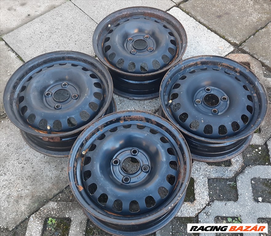 4x100 Gyári Opel Lemezfelni 14" 2. kép