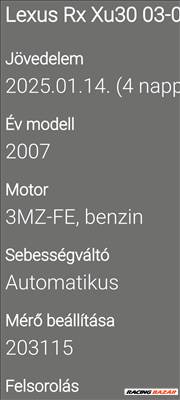 Lexus RX (XU30) 400h inverter modul 