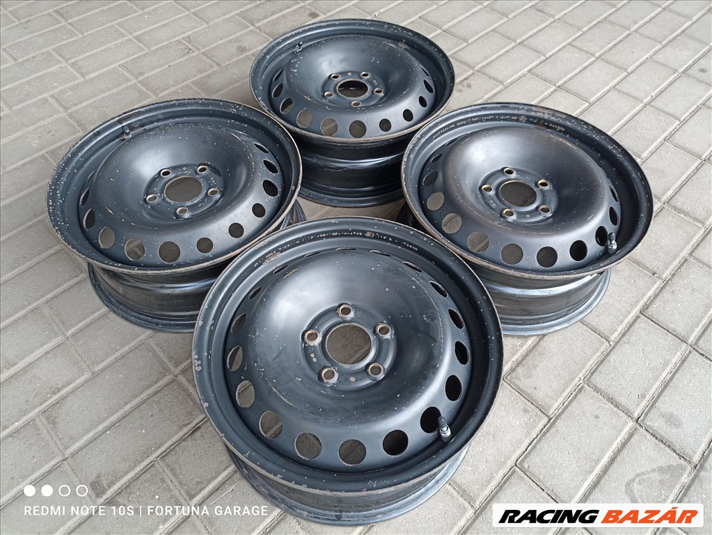 5x114,3 16" Renault használt lemezfelni garnitúra +TPMS (R550) 2. kép