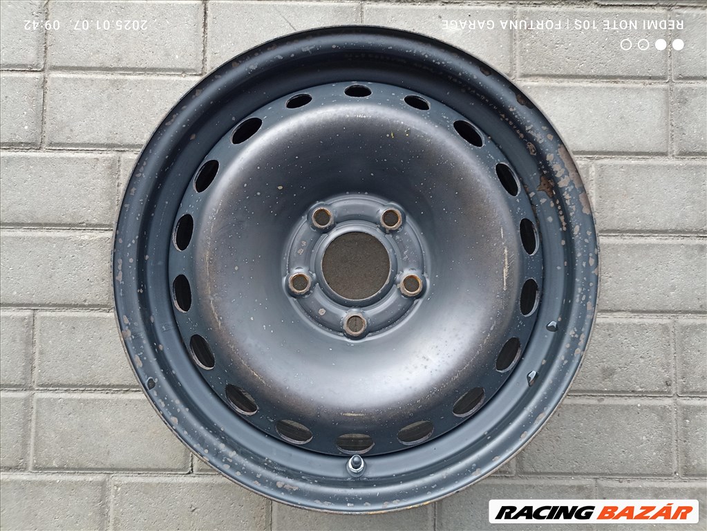 5x114,3 16" Renault használt lemezfelni garnitúra +TPMS (R550) 4. kép