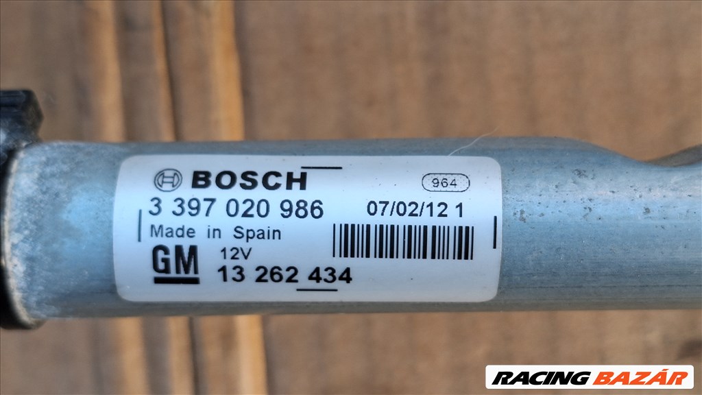 Opel Astra J első ablaktörlő szerkezet 4. kép