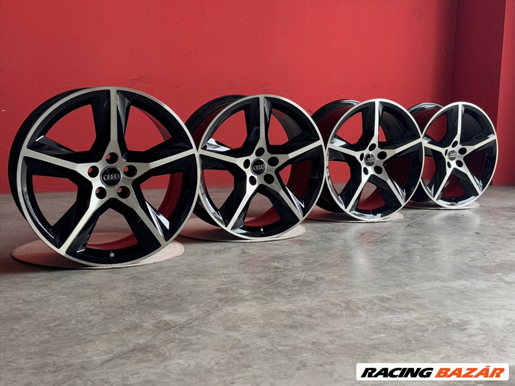 R19 5x112 Original AUDI A4 S4 A5 S5 A6 S7 A7 S7 Q5 Q7 gyári alufelnik felnik 2. kép