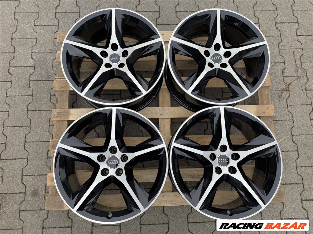 R19 5x112 Original AUDI A4 S4 A5 S5 A6 S7 A7 S7 Q5 Q7 gyári alufelnik felnik 6. kép