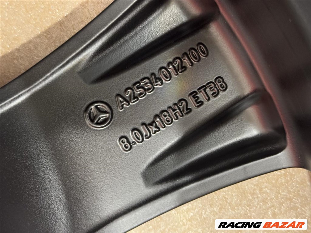 R18 5x112 Original Mercedes  GLC X253 C253 W253  8J ET38 CUSTOM Black polish matte 5. kép