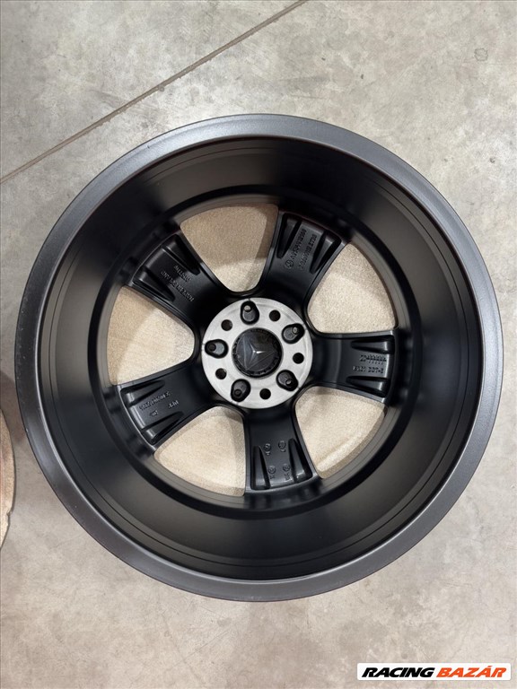 R18 5x112 Original Mercedes  GLC X253 C253 W253  8J ET38 CUSTOM Black polish matte 6. kép
