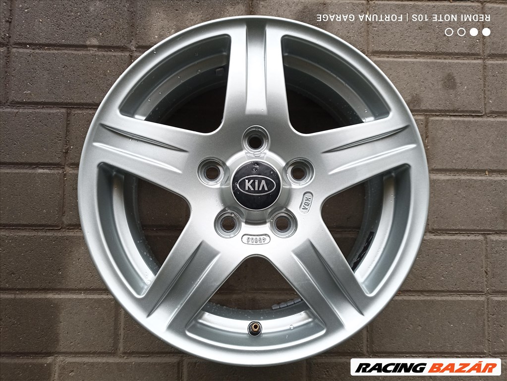 5x114.3 15" Kia / Mazda újszerű alufelni garnitúra 4. kép