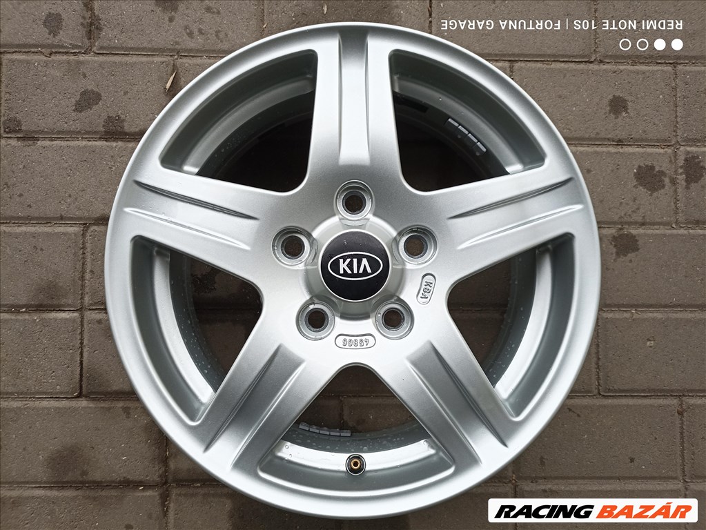 5x114.3 15" Kia / Mazda újszerű alufelni garnitúra 6. kép