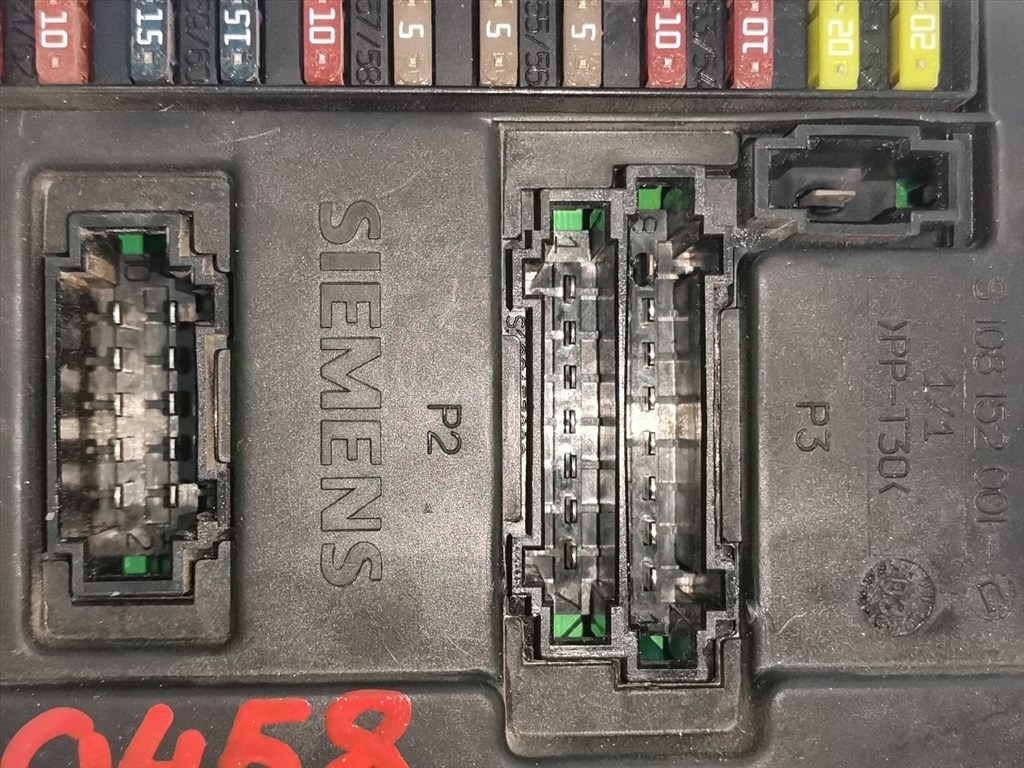 FORD GALAXY (WGR) 1.9 TDI Biztosítéktábla Motortér #30458# S108152001 7. kép