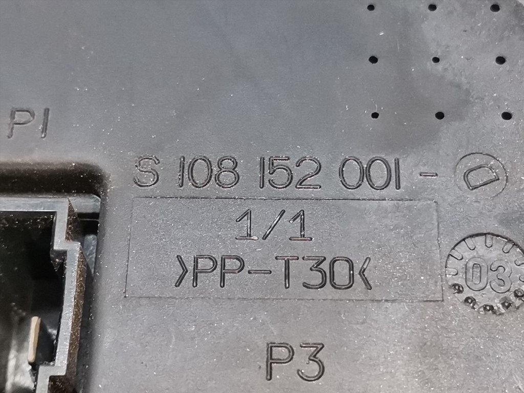 FORD GALAXY (WGR) 1.9 TDI Biztosítéktábla Motortér #30458# S108152001 9. kép