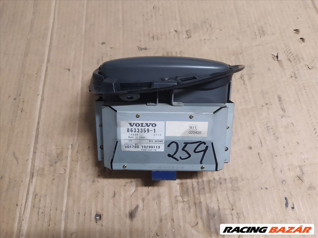 Volvo S60 I, V70-S80 navigáció kijelző eladó! 86333591 2. kép
