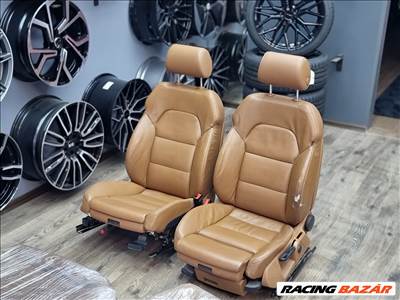 Audi A6 4F barna bőrbelső, bőrülés szett