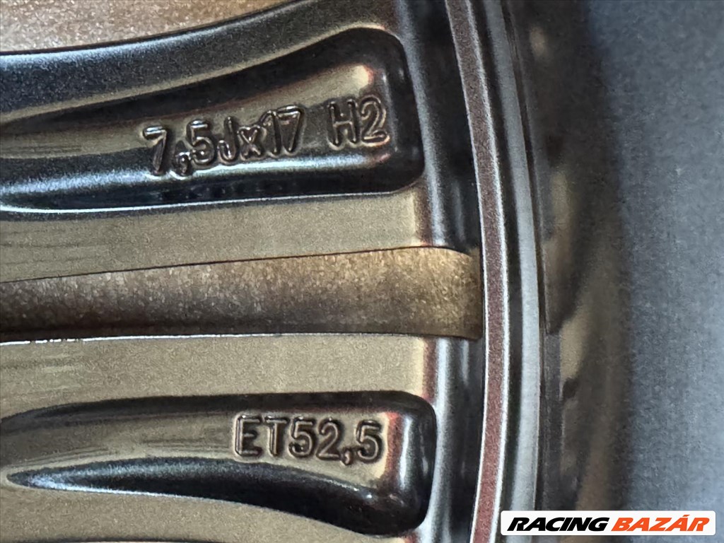 R17 5x112 Original Mercedes A B C CLA class - Graphite gyári alufelnik 6. kép