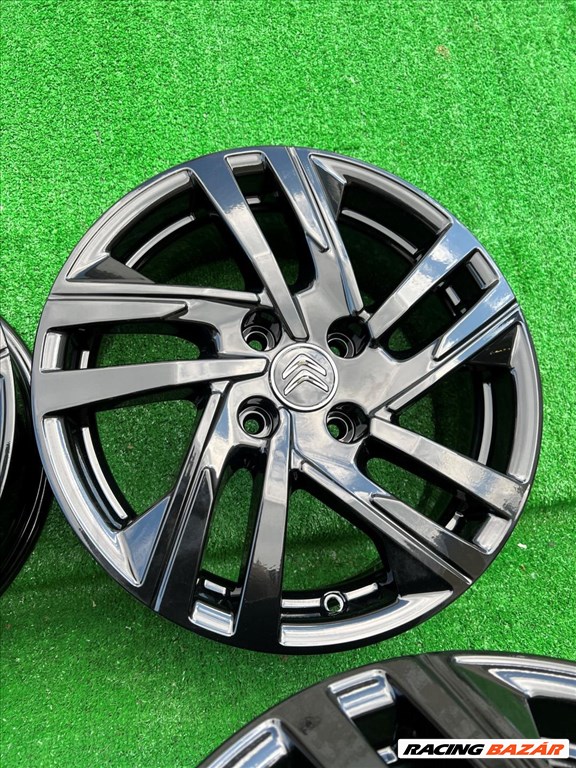 R16 4x108 Original Peugeot - Citoren 6.5J ET38  gyári felnik alufelnik 5. kép