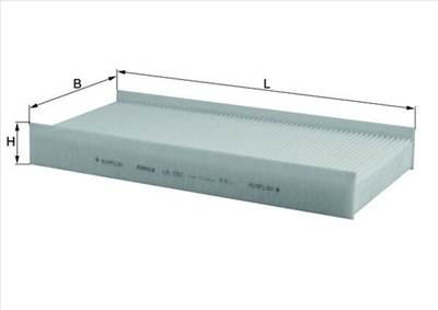 MAHLE LA 232 - pollenszűrő CITROËN PEUGEOT