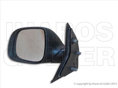 VW T5 2009-2014 Caravelle/Multivan - Külső tükör bal, man. áll.,aszf.