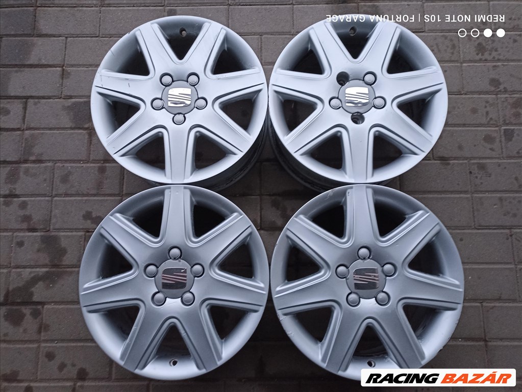 5x112 16" Seat használt alufelni garnitúra 1. kép