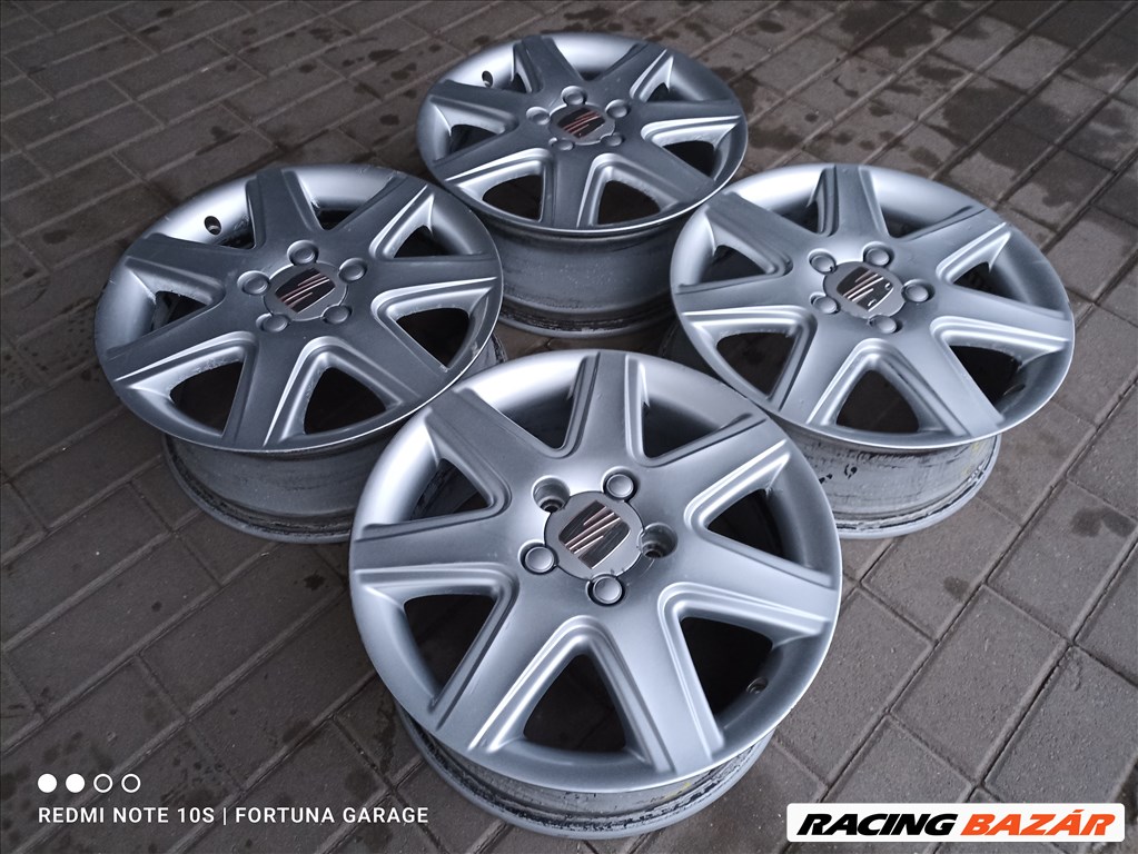 5x112 16" Seat használt alufelni garnitúra 2. kép