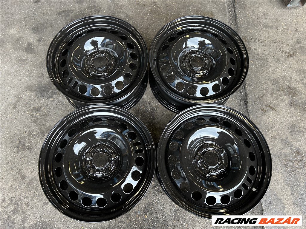 4db gyári 16" Opel acélfelni. (268) 1. kép