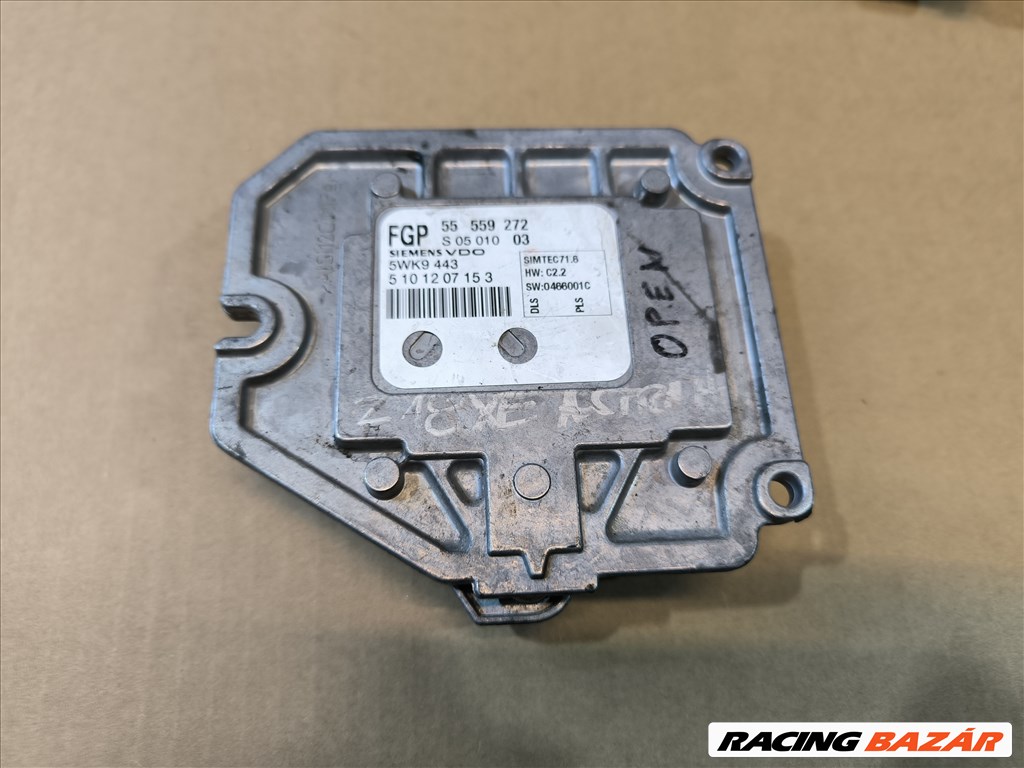 Opel astra h z18xe motorvezérlő  55559272 3. kép